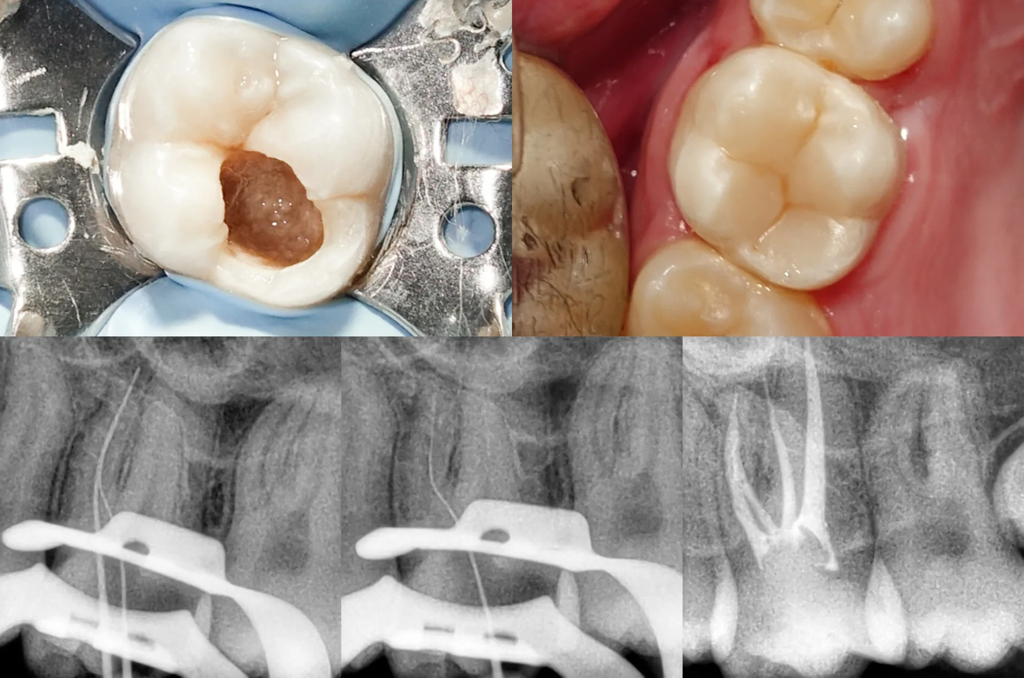 Dokter gigi memeriksa pasien di ruang tindakan KER Dental